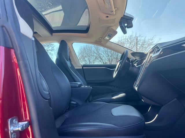 5YJSA1CN9DFP27292 - 2013 TESLA MODEL S Կարմիր լուսանկար 5