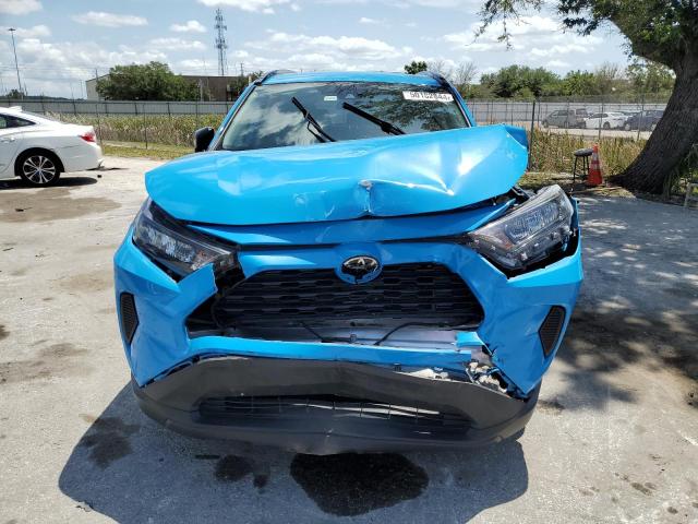 2T3H1RFV5KW007760 - 2019 TOYOTA RAV4 LE BLUE photo 5