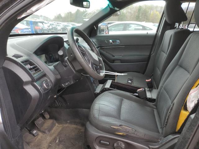 1FM5K8AR8HGA17557 - 2017 FORD EXPLORER POLICE INTERCEPTOR BLACK photo 7