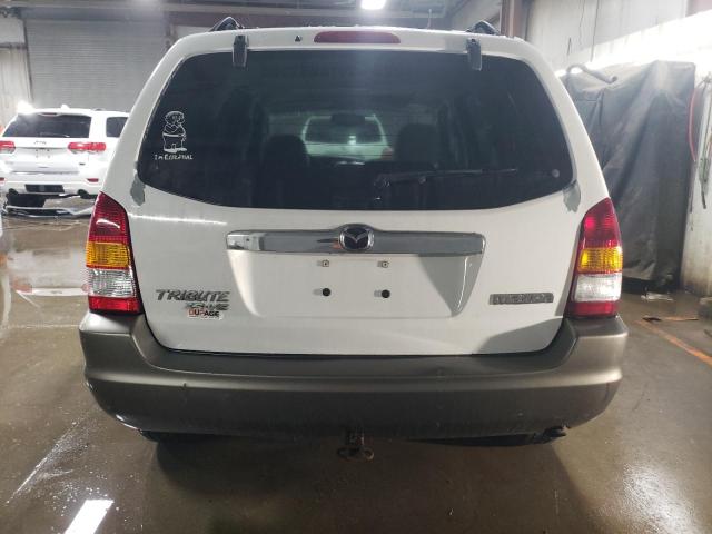 4F2CZ06123KM19043 - 2003 MAZDA TRIBUTE ES თეთრი ფოტო 6