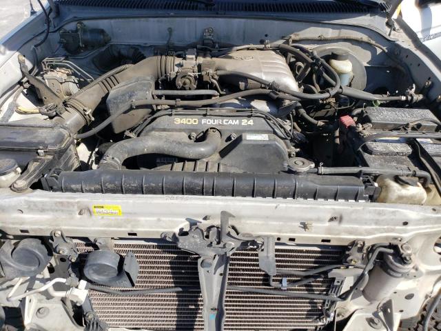 5TEGN92N33Z286119 - 2003 TOYOTA TACOMA DOUBLE CAB PRERUNNER SILVER photo 11