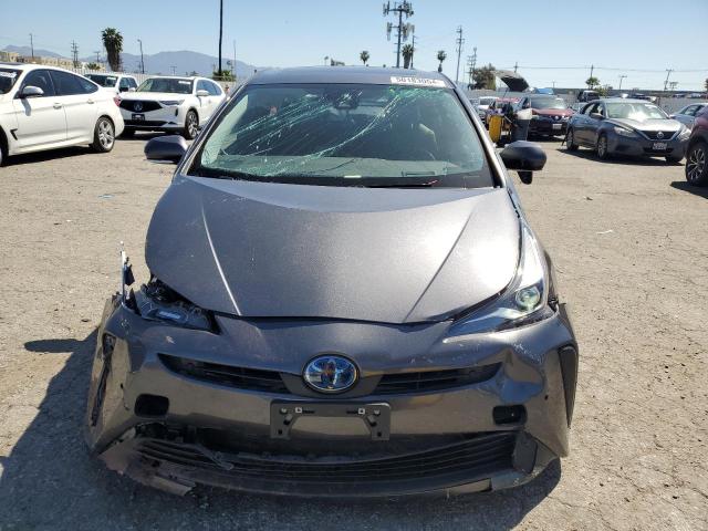 JTDKARFU4L3103204 - 2020 TOYOTA PRIUS L GRAY photo 5