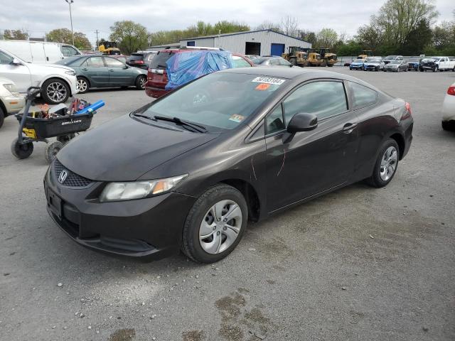 2HGFG3B53DH511981 - 2013 HONDA CIVIC LX BLACK photo 1