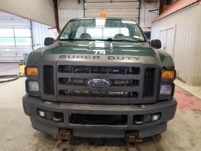 1FTNF21578EE57400 - 2008 FORD F250 SUPER DUTY GREEN photo 5