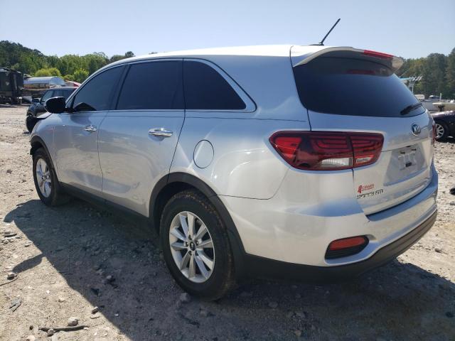 5XYPG4A36KG586016 - 2019 KIA SORENTO L SILVER photo 2