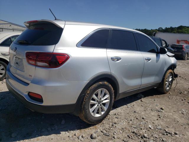 5XYPG4A36KG586016 - 2019 KIA SORENTO L SILVER photo 3