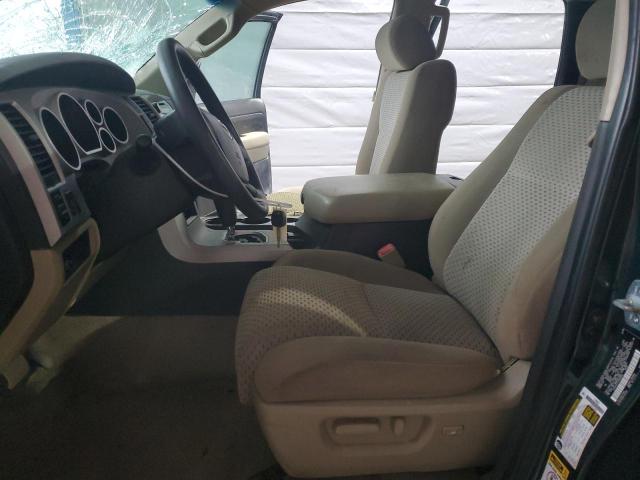 5TFBT54177X002605 - 2007 TOYOTA TUNDRA DOUBLE CAB SR5 GREEN photo 7