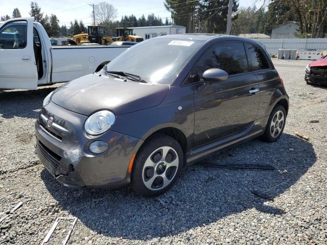 3C3CFFGEXFT726027 - 2015 FIAT 500 ELECTRIC GRAY photo 1