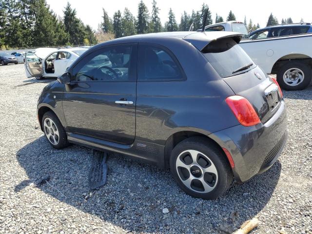 3C3CFFGEXFT726027 - 2015 FIAT 500 ELECTRIC GRAY photo 2