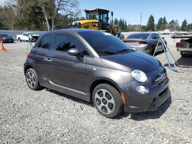 3C3CFFGEXFT726027 - 2015 FIAT 500 ELECTRIC GRAY photo 4