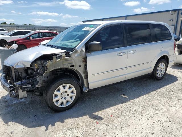 2A4RR4DE4AR174004 - 2010 CHRYSLER TOWN & COU LX SILVER photo 1