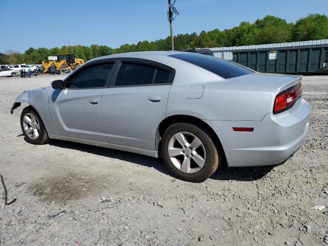 2C3CDXBG1CH112279 - 2012 DODGE CHARGER SE SILVER photo 2