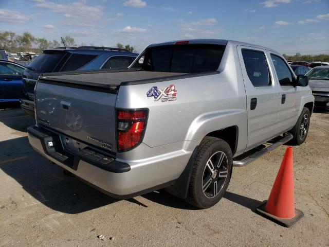 5FPYK1F77DB011499 - 2013 HONDA RIDGELINE SPORT SILVER photo 3