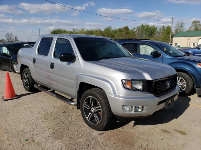 5FPYK1F77DB011499 - 2013 HONDA RIDGELINE SPORT SILVER photo 4