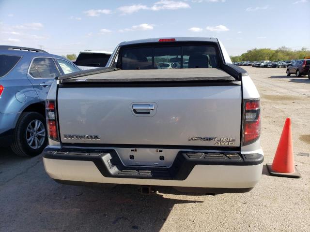 5FPYK1F77DB011499 - 2013 HONDA RIDGELINE SPORT SILVER photo 6