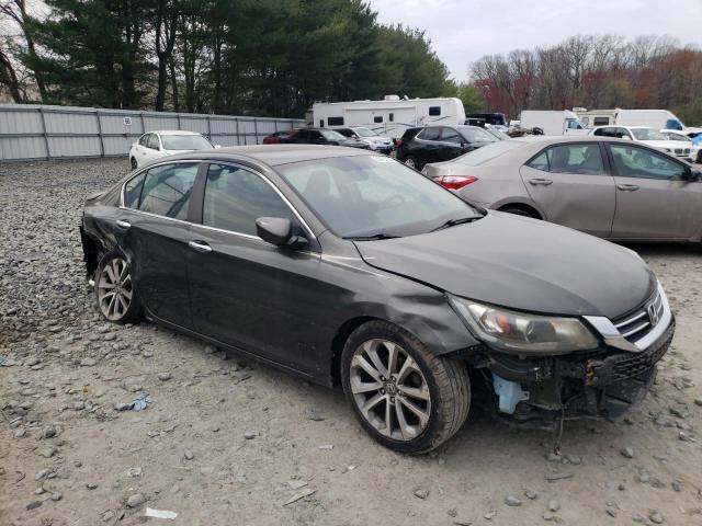 1HGCR2F54DA233902 - 2013 HONDA ACCORD SPORT GRAY photo 4