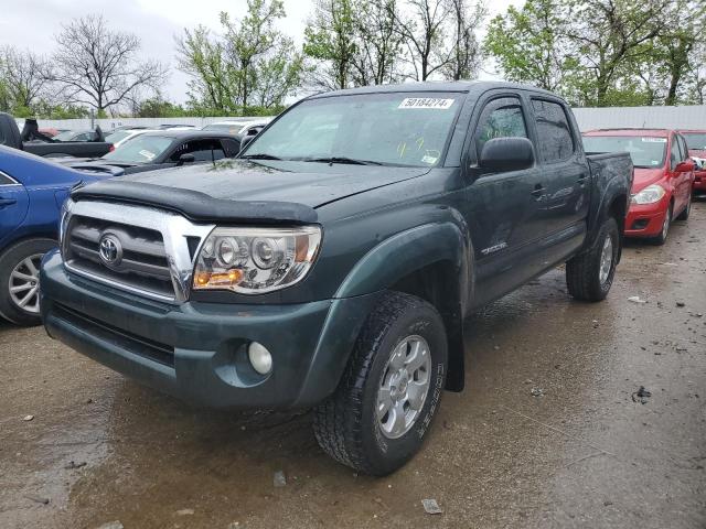 3TMJU62N69M085716 - 2009 TOYOTA TACOMA DOUBLE CAB PRERUNNER GREEN photo 1