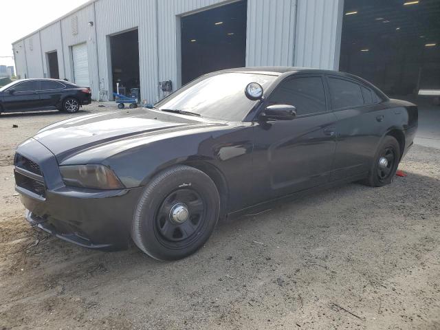 2C3CDXAT6CH278537 - 2012 DODGE CHARGER POLICE BLACK photo 1