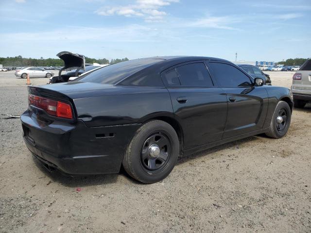 2C3CDXAT6CH278537 - 2012 DODGE CHARGER POLICE BLACK photo 3