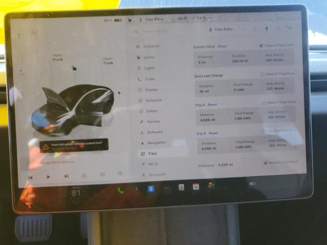 5YJ3E1EA7SF890930 - 2025 TESLA MODEL 3 ნაცრისფერი ფოტო 9