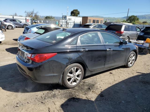 5NPEC4AC2DH671241 - 2013 HYUNDAI SONATA SE BLACK photo 3