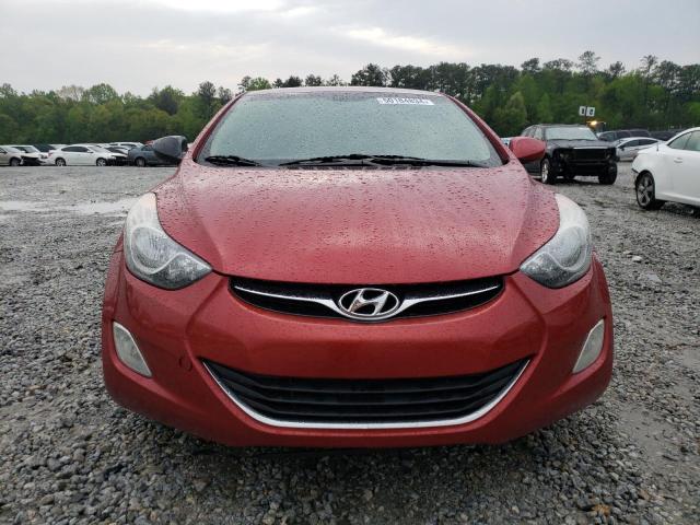 KMHDH4AE7CU417992 - 2012 HYUNDAI ELANTRA GLS BURGUNDY photo 5