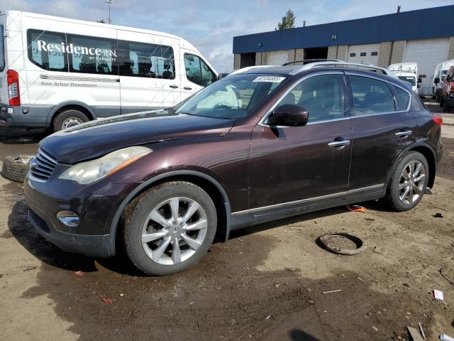 JN1AJ0HR1AM753098 - 2010 INFINITI EX35 BASE 勃艮第红 照片 1