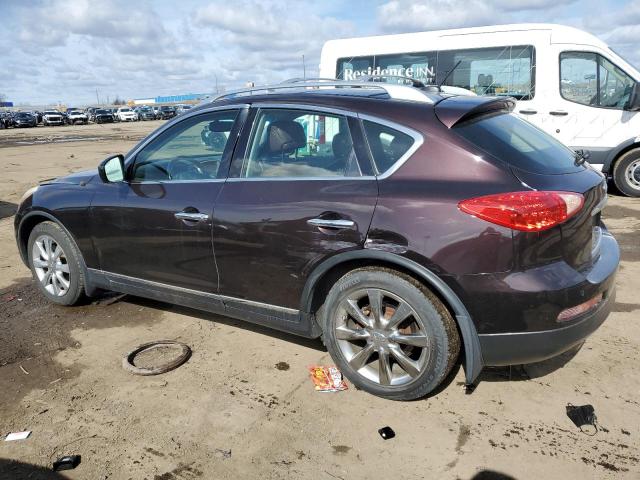 JN1AJ0HR1AM753098 - 2010 INFINITI EX35 BASE 勃艮第红 照片 2