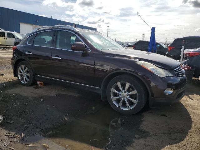 JN1AJ0HR1AM753098 - 2010 INFINITI EX35 BASE 勃艮第红 照片 4
