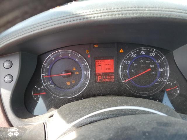 JN1AJ0HR1AM753098 - 2010 INFINITI EX35 BASE 勃艮第红 照片 9