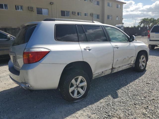 5TDZA3EH7AS002766 - 2010 TOYOTA HIGHLANDER SILVER photo 3