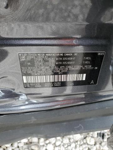 2T3W1RFV1PC235609 - 2023 TOYOTA RAV4 XLE CHARCOAL photo 13