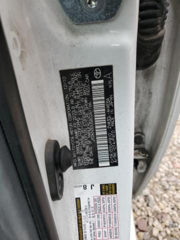 JTDKN3DU5B0261166 - 2011 TOYOTA PRIUS WHITE photo 13