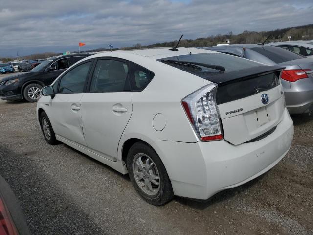JTDKN3DU5B0261166 - 2011 TOYOTA PRIUS WHITE photo 2