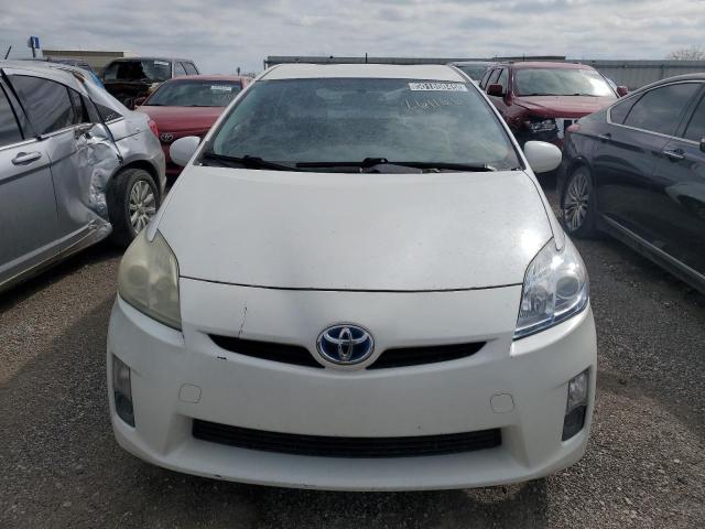 JTDKN3DU5B0261166 - 2011 TOYOTA PRIUS WHITE photo 5