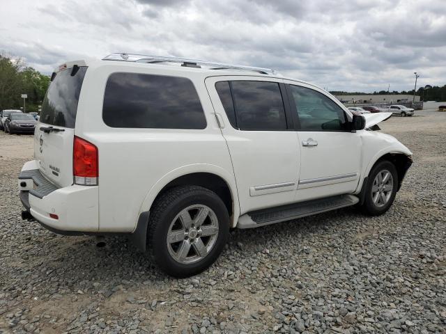 5N1BA0NDXCN601713 - 2012 NISSAN ARMADA SV WHITE photo 3