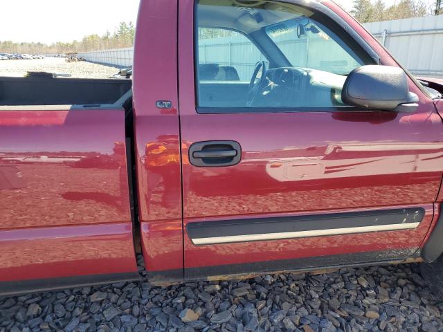 3GCEK14T86G149318 - 2006 CHEVROLET SILVERADO K1500 BURGUNDY photo 10