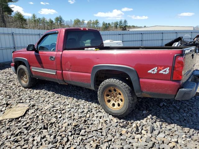 3GCEK14T86G149318 - 2006 CHEVROLET SILVERADO K1500 BURGUNDY photo 2