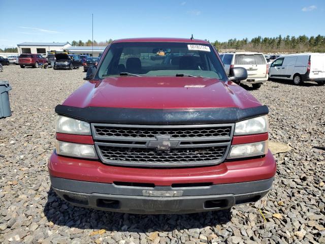 3GCEK14T86G149318 - 2006 CHEVROLET SILVERADO K1500 BURGUNDY photo 5