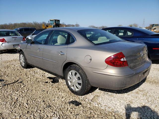 2G4WC582561203348 - 2006 BUICK LACROSSE CX TAN photo 2