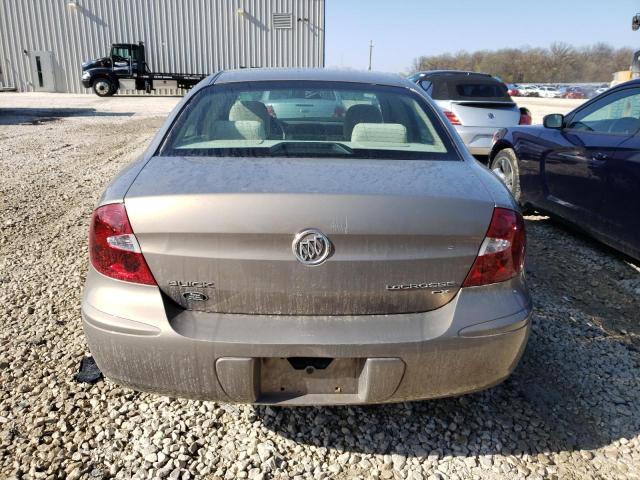 2G4WC582561203348 - 2006 BUICK LACROSSE CX TAN photo 6