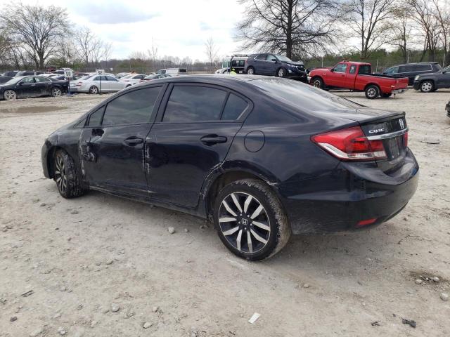 19XFB2F93EE058138 - 2014 HONDA CIVIC EXL 黑色 照片 2