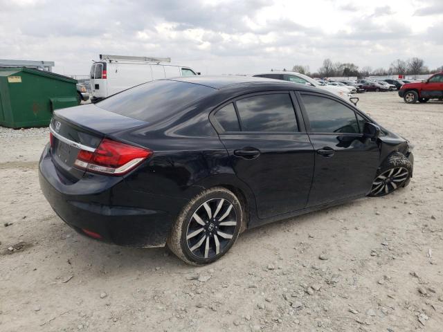19XFB2F93EE058138 - 2014 HONDA CIVIC EXL 黑色 照片 3