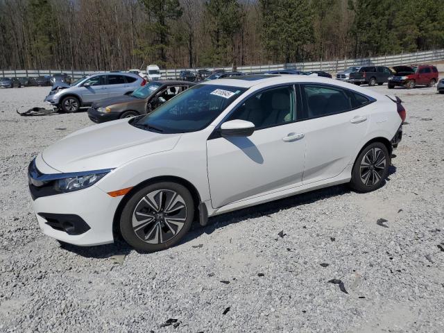 19XFC1F72GE040738 - 2016 HONDA CIVIC EXL WHITE photo 1