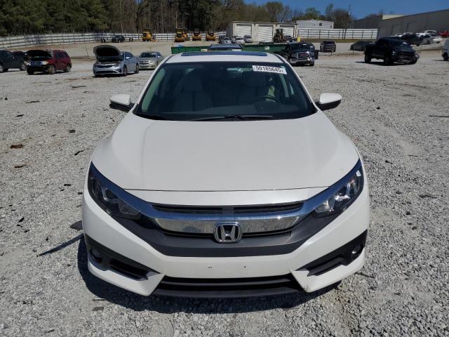 19XFC1F72GE040738 - 2016 HONDA CIVIC EXL WHITE photo 5