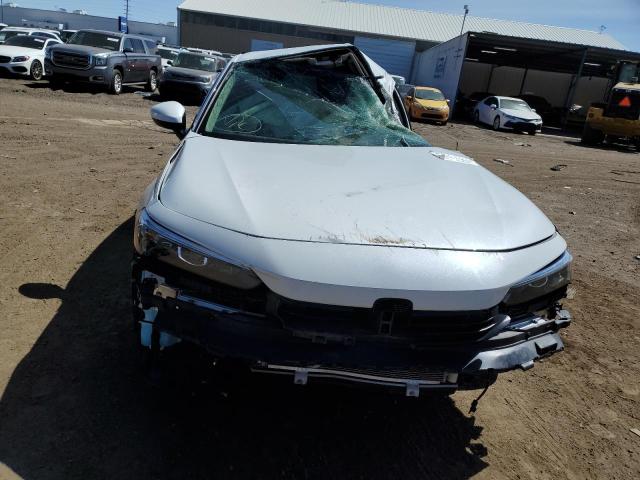 2HGFE2F26NH578141 - 2022 HONDA CIVIC LX WHITE photo 5