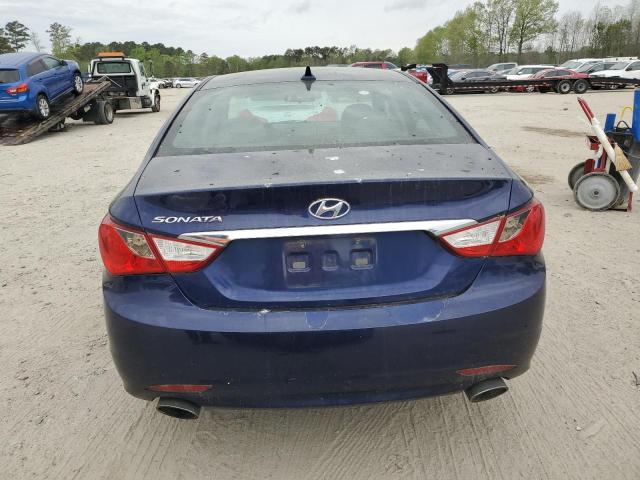 5NPEC4AC6BH106049 - 2011 HYUNDAI SONATA SE BLUE photo 6