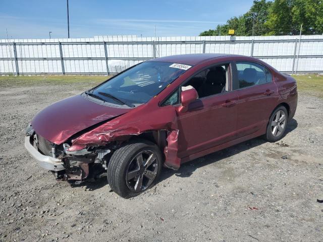 19XFA166X9E012606 - 2009 HONDA CIVIC LX-S 红色 照片 1