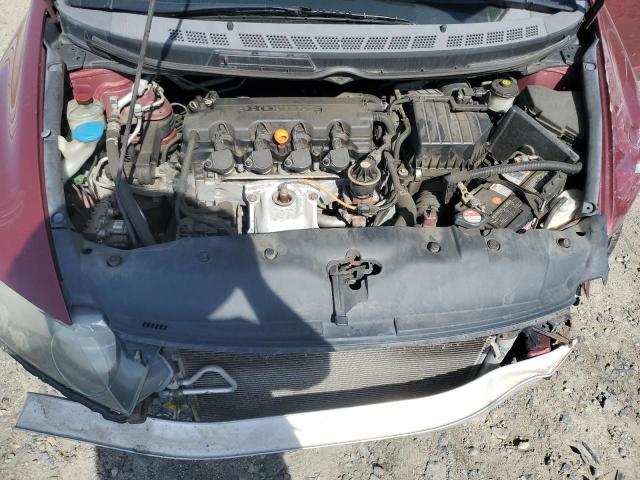 19XFA166X9E012606 - 2009 HONDA CIVIC LX-S 红色 照片 11