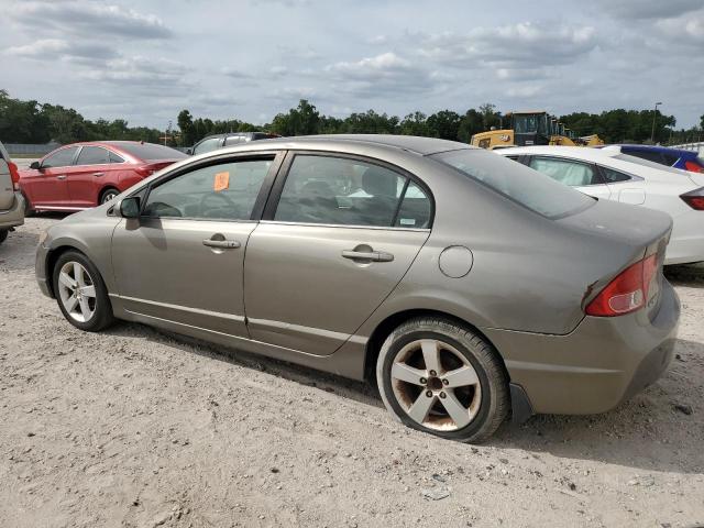 1HGFA16856L054798 - 2006 HONDA CIVIC EX BEIGE photo 2